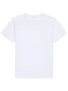 Givenchy 4g-embroidered Cotton T-shirt In White