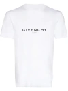 Givenchy Reverse Logo T Shirt In White