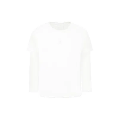 Givenchy Kids' White T-shirt For Boy With Logo
