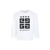 Givenchy 4g-print Cotton T-shirt In White