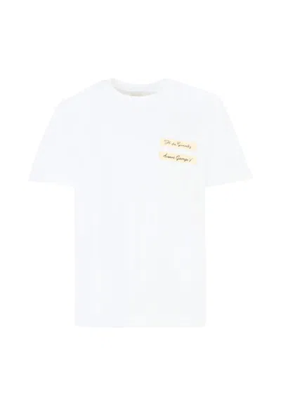 Givenchy White T-shirt For Kids With Logo