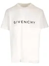GIVENCHY WHITE T-SHIRT WITH LOGO