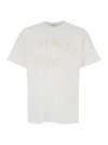 Givenchy White T-shirt With Maxi Logo On The Front In Cotton Man In White