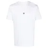 Givenchy Slim Fit 4g Embroidered Cotton T-shirt In White