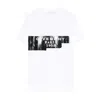 Givenchy White T-shirt With Lettering Logo On The Front In Cotton Woman In White