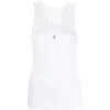Givenchy White Tops - Vests & Tank Tops Women In Gray