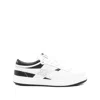 Givenchy White Leather Sneakers With Distinctive Logo In White