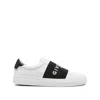 Givenchy Slip-on Sneakers With Black Band Logo Detail In White