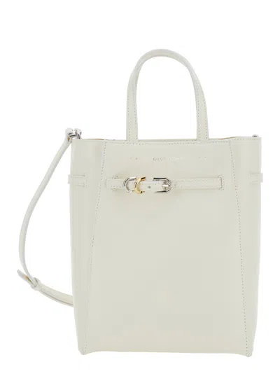 Givenchy White Voyou Mini Tote Bag