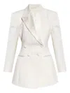 Givenchy White Wool Double Breasted Blazer