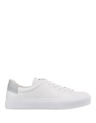 Givenchy White/grey Leather City Sport Sneakers