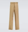 GIVENCHY WIDE-LEG CANVAS CHINOS