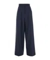 Givenchy Wide-leg Casual Pants In Blue