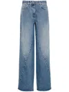 GIVENCHY GIVENCHY WIDE LEG DENIM JEANS