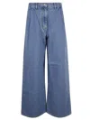 Givenchy Wide-leg High-waist Denim Jeans In Blue