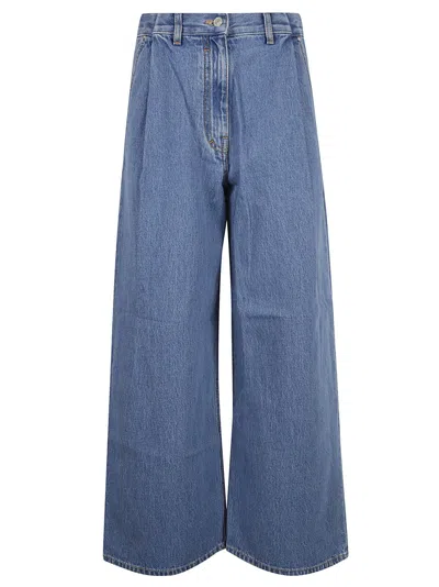 Givenchy Wide-leg High-waist Denim Jeans