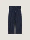 Givenchy Wide Leg Jean In Denim