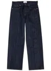 Givenchy Wide Leg Jean In Denim In Blue