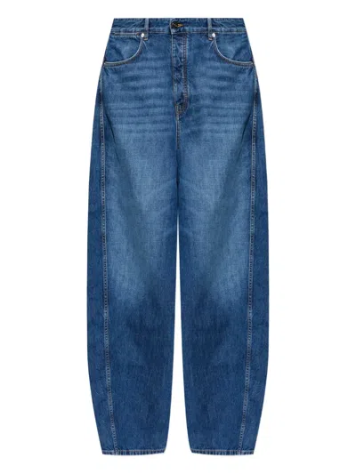 Givenchy Wide-leg Jeans In Multi