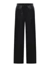 Givenchy Viscose Trousers With Wrinkled Effect