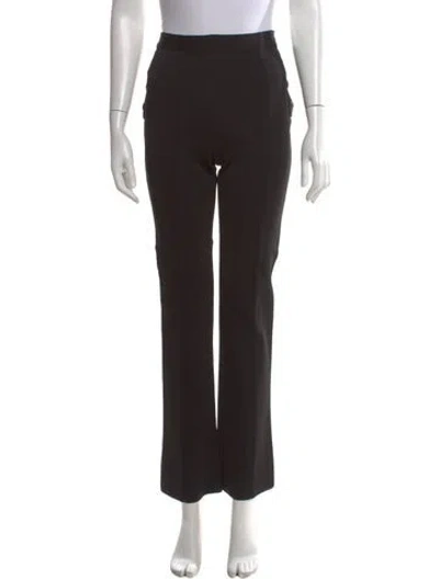 Pre-owned Givenchy Wide Leg Pants In Black