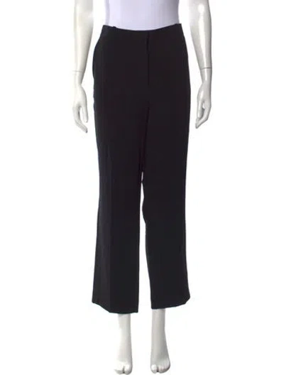 Pre-owned Givenchy Wide Leg Pants In Black