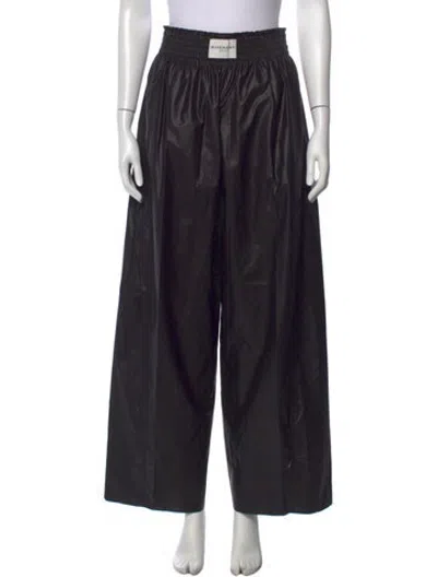 Pre-owned Givenchy Wide Leg Pants In Black