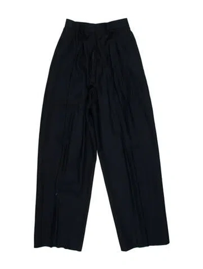 Pre-owned Givenchy Wide Leg Pants In Blue