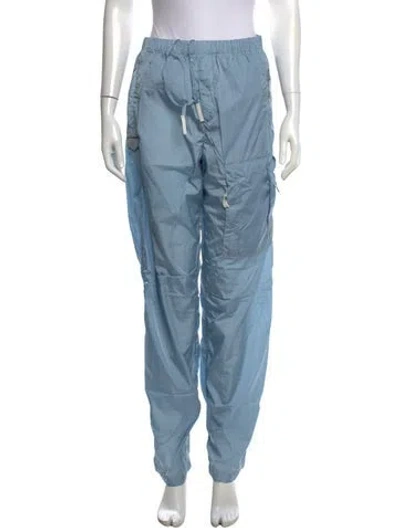 Pre-owned Givenchy Wide Leg Pants In Blue