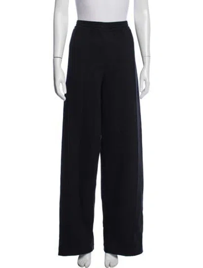 Pre-owned Givenchy Wide Leg Pants In Blue
