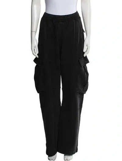 Pre-owned Givenchy Wide Leg Pants In Gray