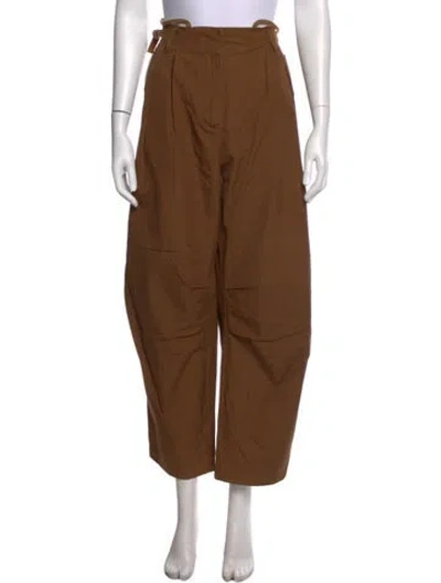Pre-owned Givenchy Wide Leg Pants In Neutrals