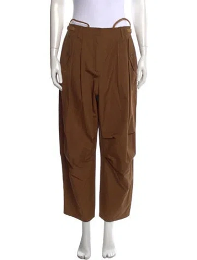 Pre-owned Givenchy Wide Leg Pants W/ Tags In Brown
