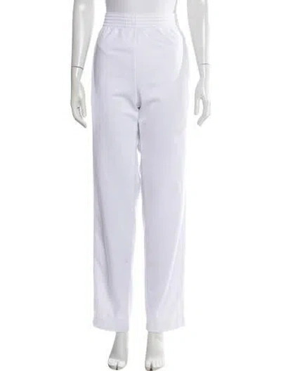 Pre-owned Givenchy Wide Leg Pants In White