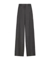 Givenchy Oversized Tailored Pants In Wool In Black