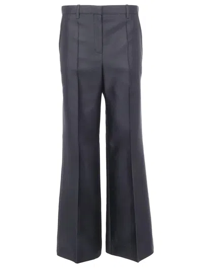 Givenchy Wide-leg Tailored Trousers In Blue