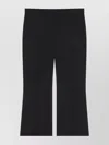 Givenchy Wide Leg Tailored Trousers With Seam Detailing In Black