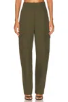 Givenchy Cotton-wool Cocoon Cargo Trousers In Green