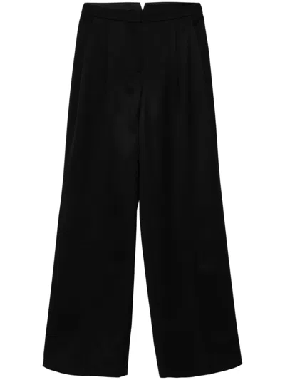 Givenchy Wide-leg Trousers In Black