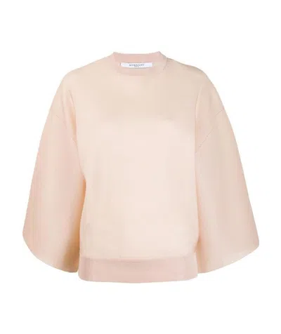 Givenchy Wide Sleeve Jumper In Nude
