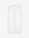 Givenchy Wide Straight Jeans In White