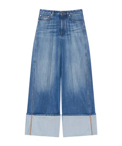 Givenchy Wide-leg Jeans In Blue