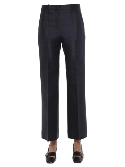 Givenchy Wide-leg Tailored Trousers In Blue