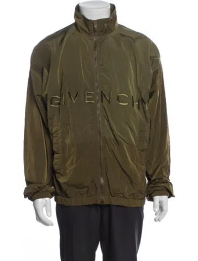 Pre-owned Givenchy Windbreaker In Green