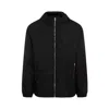 Givenchy Windbreaker Jacket With Logo Jackets In Black