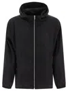 Givenchy Windbreaker Jacket With Logo Jackets In Black