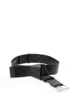 Givenchy Windsor Knot Belt In Black