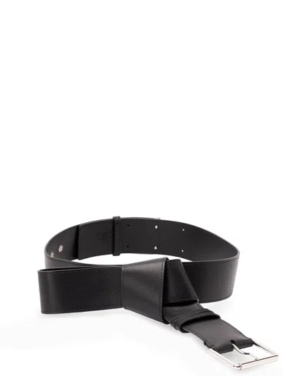 Givenchy Windsor Knot Belt In Black
