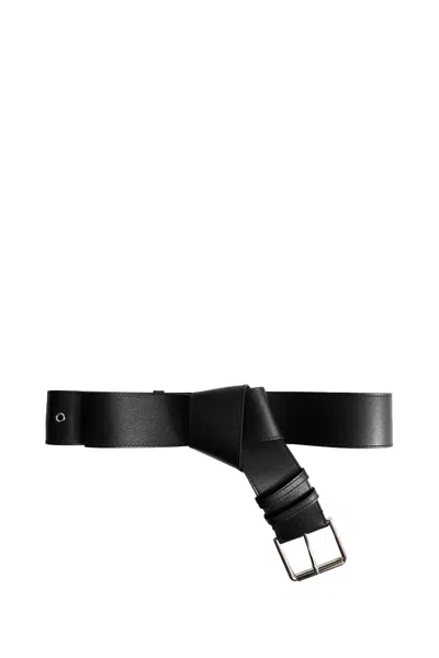 Givenchy Windsor Knot Belt In Black