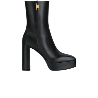 Pre-owned Givenchy Wmns G Lock Platform Ankle Boot 'black' | Women's Size 40